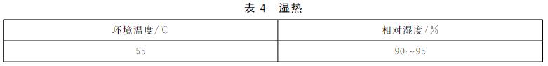 湿热试验要求 湿热试验要求