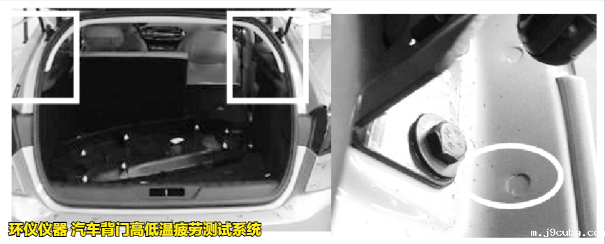 汽车背门高低温疲劳测试系统的试验方案(图3)