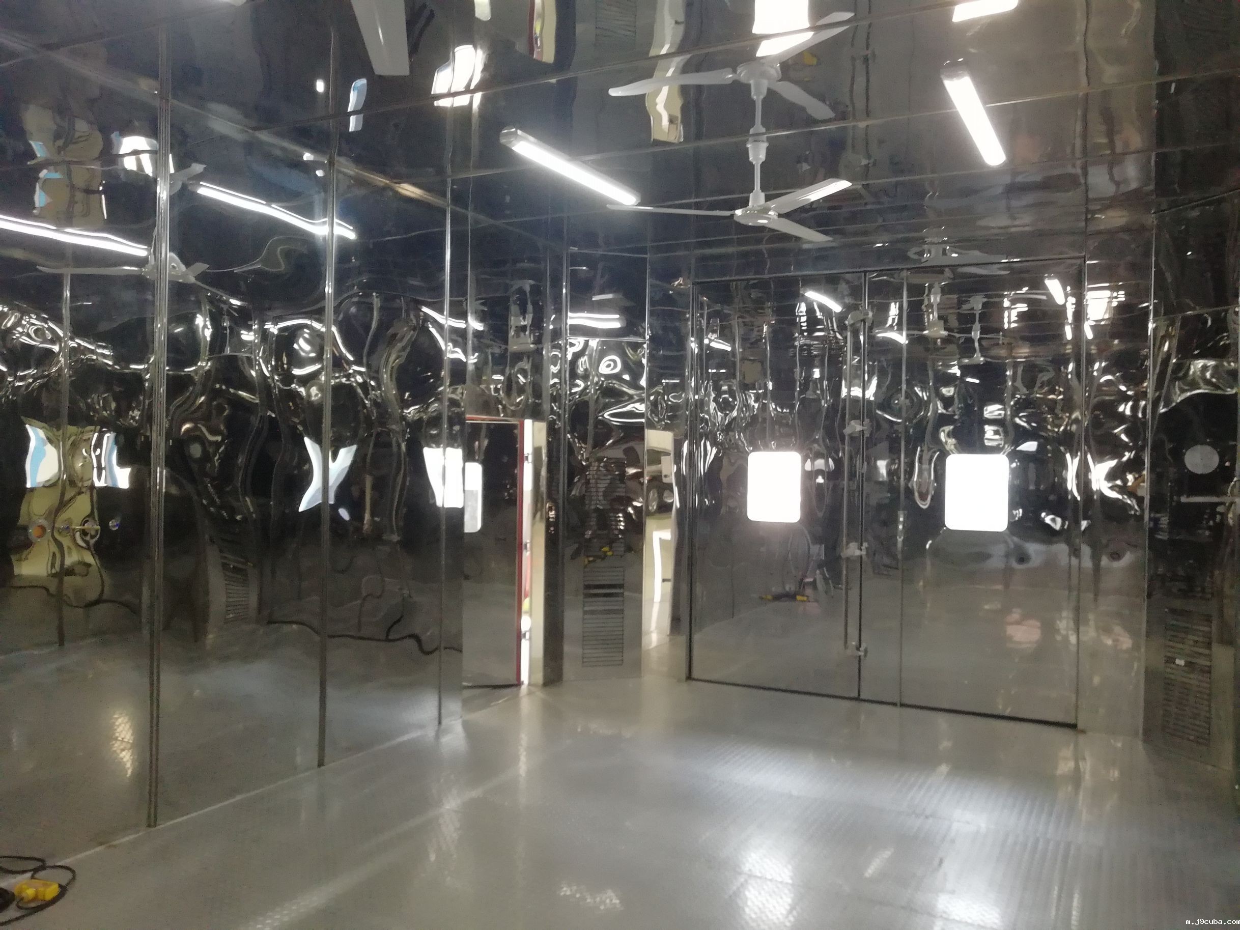 汽车整车voc环境测试舱内部结构