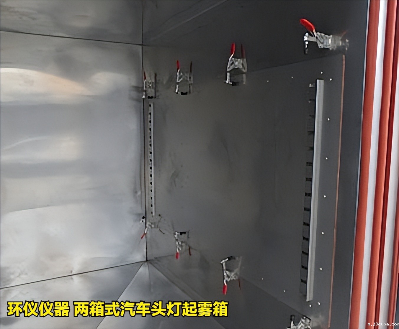 两箱式汽车头灯起雾箱的系统结构(图2)