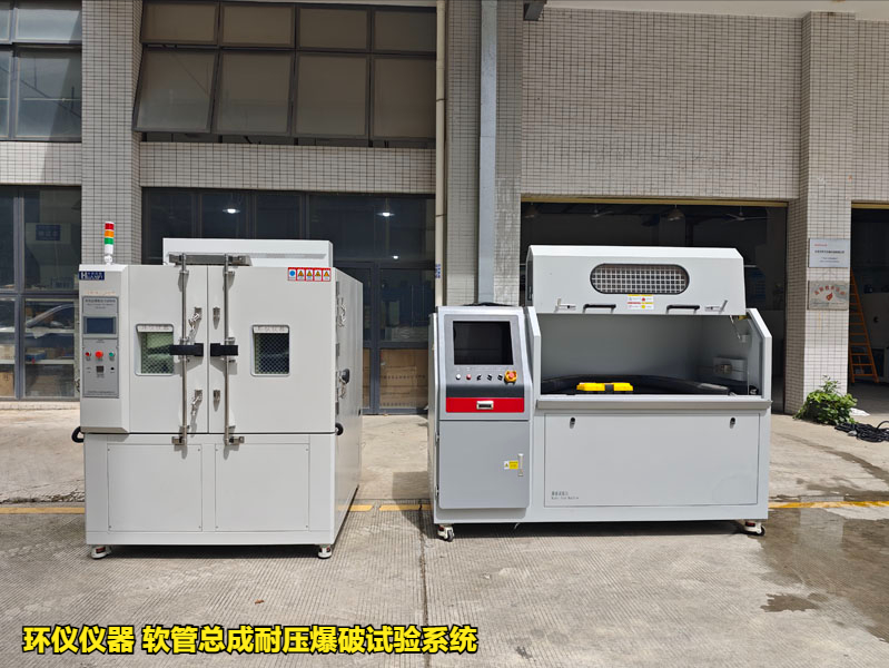 软管总成耐压爆破试验系统的试验设计(图1)