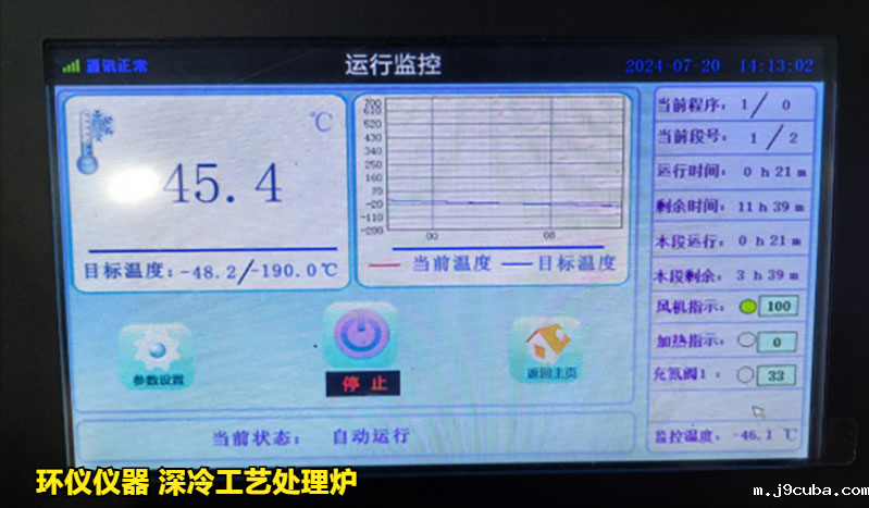 深冷工艺处理炉对刀具的处理研究(图2)