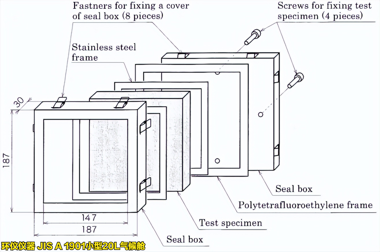 JIS A 1901小型20L气候舱的结构讲解(图4)